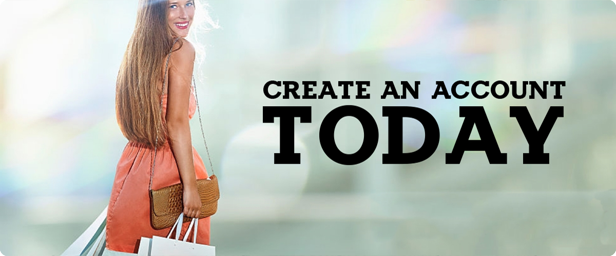 Create an account today